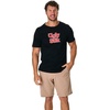 image:imageUgly Stik Logo Short Sleeve TShirt CottonPoly Blend Mens Classic Fit Fishing Shirts for MenBlack